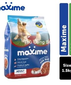 Thức ăn cho chó Maxime Adult 1.5kg vị bò