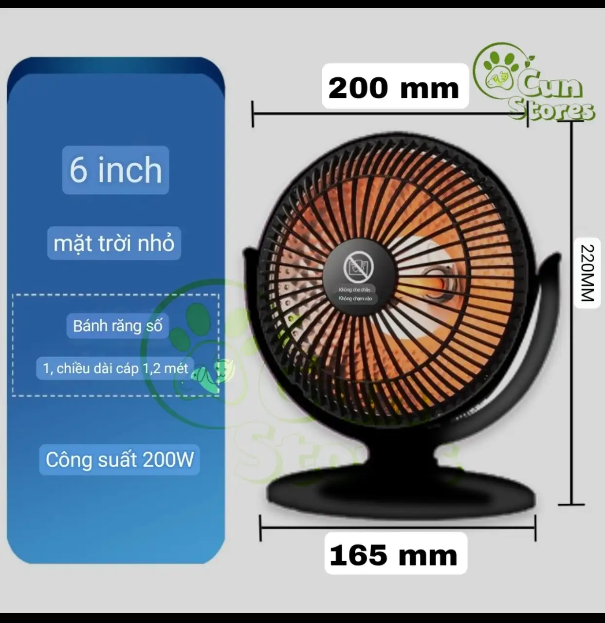 Đèn sưởi ấm mùa đông, đèn sưởi ấm cho thú cưng (Sao chép)