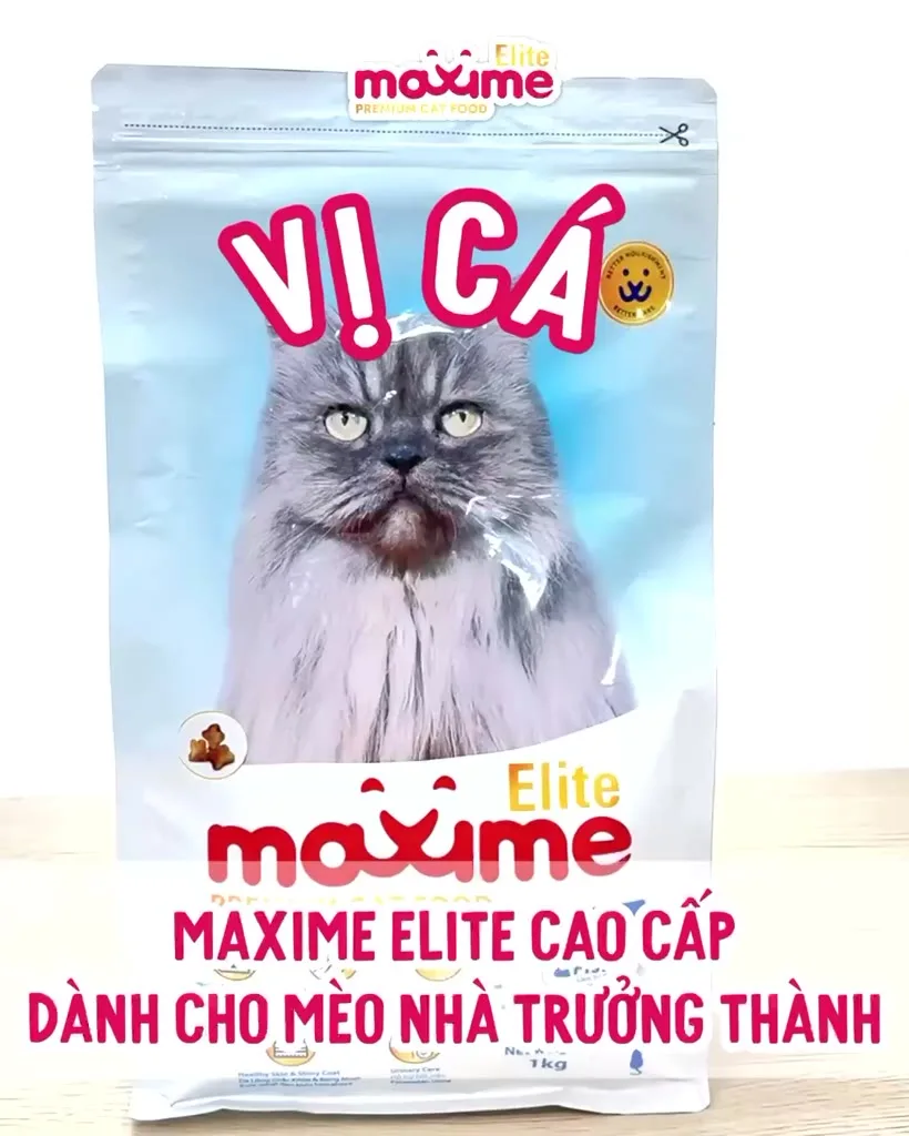 Hạt Maxime Elite Indoor Adult 1KG Cho Mèo - Ảnh 2