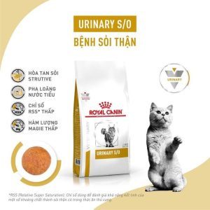 Alternative view of Thức ăn cho mèo sỏi thận Royal Canin Urinary S/O bao 1.5kg