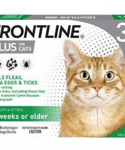 Nhỏ gáy cho mèo Frontline Plus trị ve rận(Hộp 3 ống)
