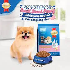Thức ăn chó con Smartheart Small Breed Puppy bao 1.3kg
