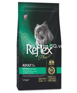 Thức ăn hạt mèo Reflex Plus Adult Urinary vị gà 1.5kg