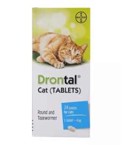 Xổ giun cho m&egrave;o Drontal Cat(gi&aacute; 1 vi&ecirc;n)