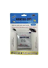 Hantox 200 gói 5ml-Dung dịch pha nước diệt kiến, gián, ve, rận, bọ chét – gói