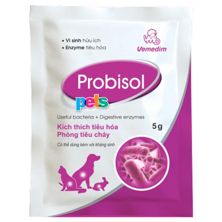Men tiêu hóa Probisol pets cho thú cưng gói 5gram