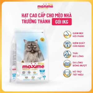 Hạt Maxime Elite Indoor Adult 1KG Cho M&egrave;o